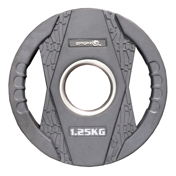 Gym Gear Rubber Plate Dual Grip - 1.25kg - Pair