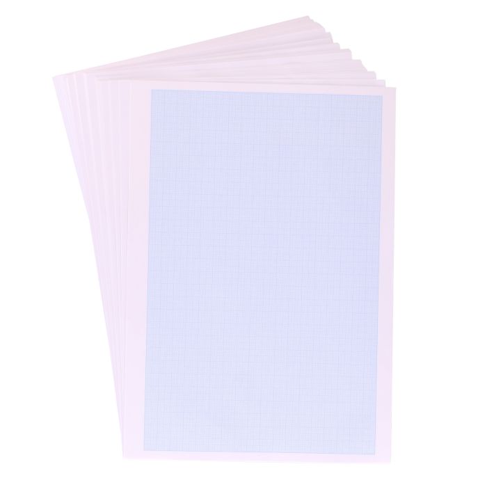 A4 Graph Paper- 1- 5 and 10mm Squared- Unpunched - 1 Ream