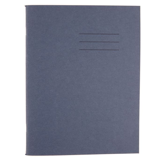 325 x 245mm Project Book 80 Page- 7mm Squared- Blue- Pk 50