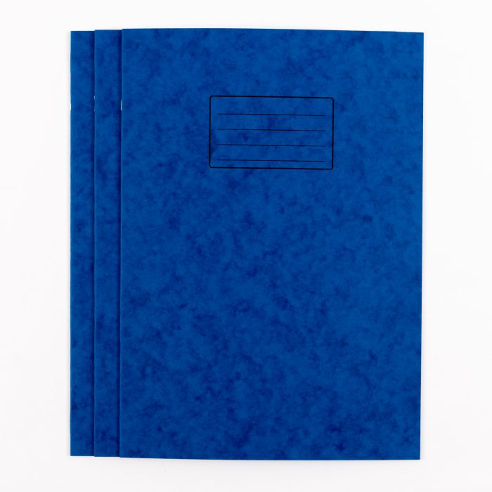 A4+ Exercise Book 24 Page- 8mm Ruled- Blue - Pack of 50