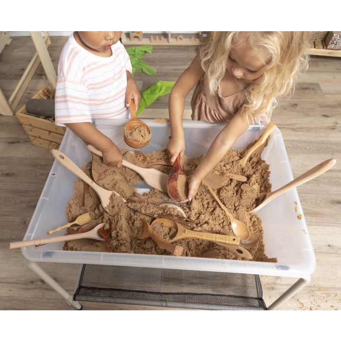 Mixed Shape and Size Wooden Spoon Set - Pack of 18