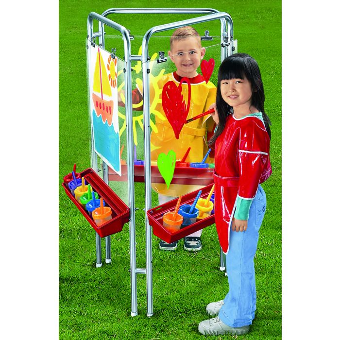 3 Station Easel