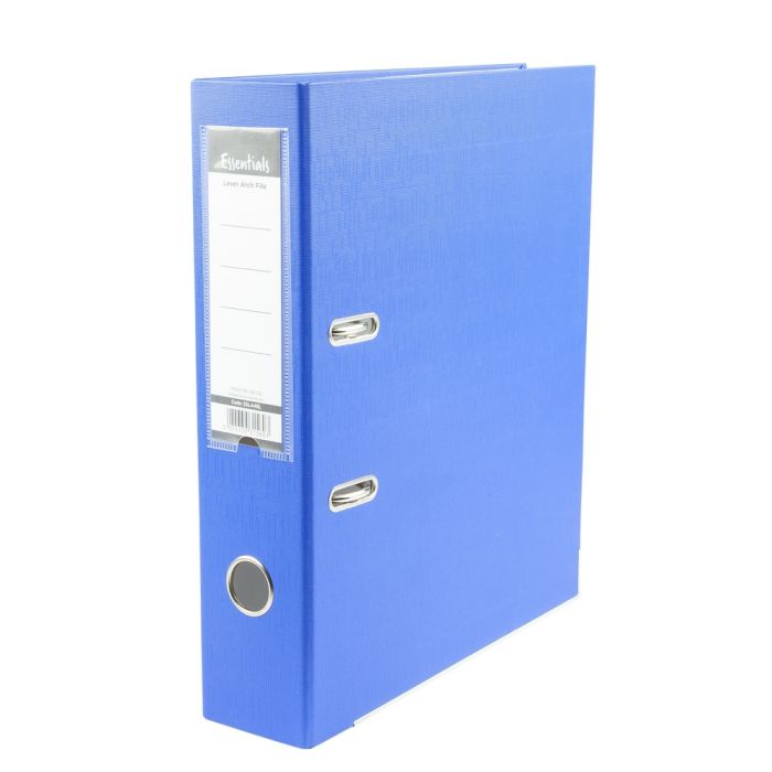 Coloured Lever Arch Files A4 - Blue