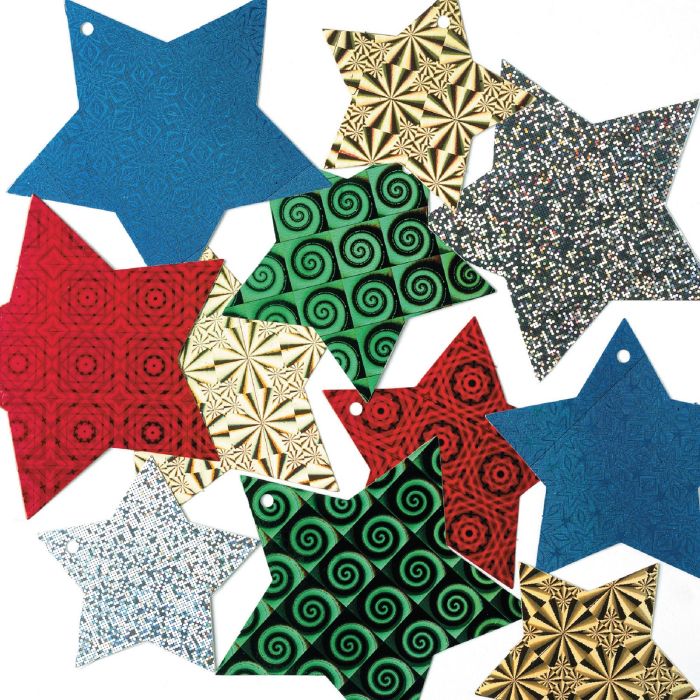 HoloGraphic Stars - Pack of 40