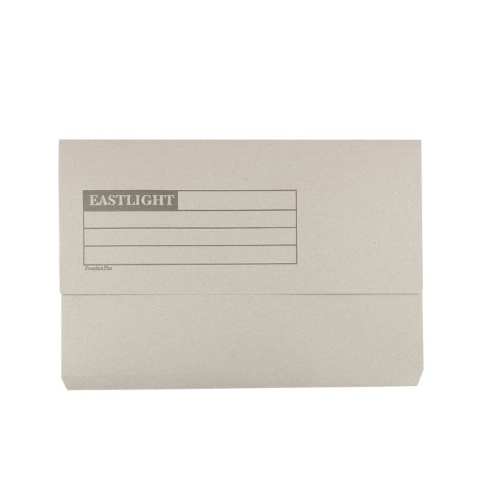 Premium Document Wallets - Grey - Pack of 50