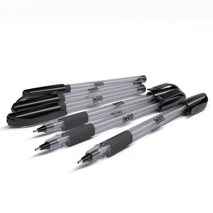 Swäsh Ballpoint Pen - Pack of 40 - Black