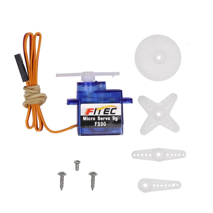 Mini 180 Degree Resin Gear Servo FS90