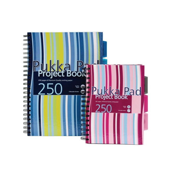 Pukka Pad Project Books - A5 - Pack of 3