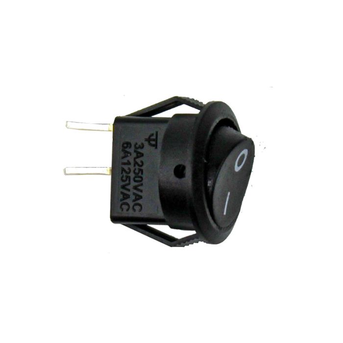 SPST 15mm Mini Round Rocker Switch