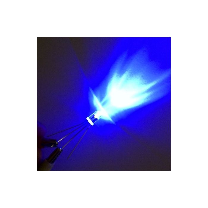 RGB 5mm Water Clear LED - 45deg - 2100mCd - Cmn Cathode