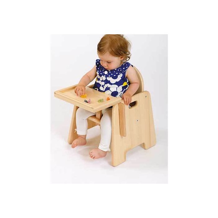 Solid Beech Infant Feeding Chairs - 20cm