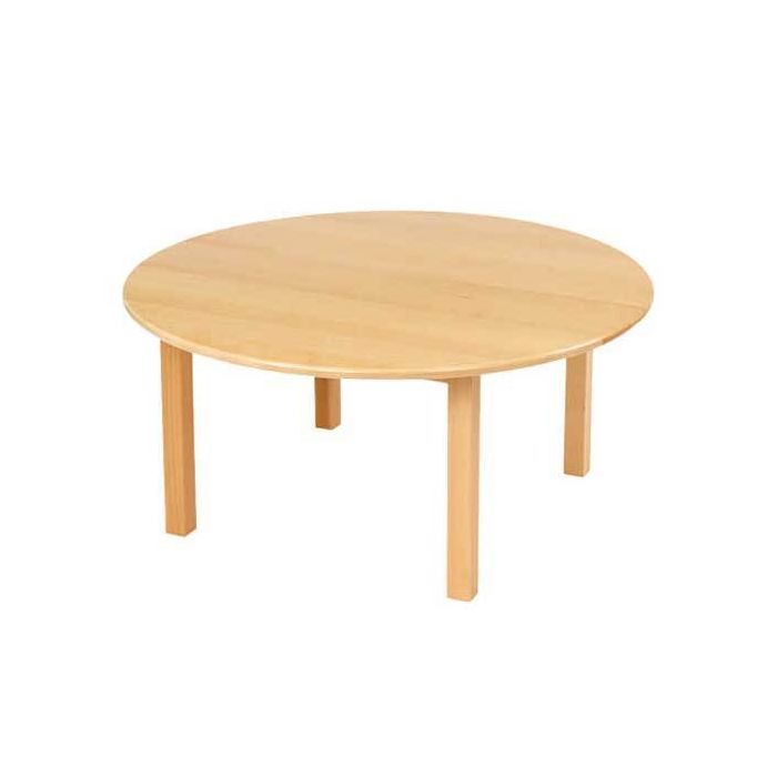 Solid Beech Circular Tables - H:46.5cm