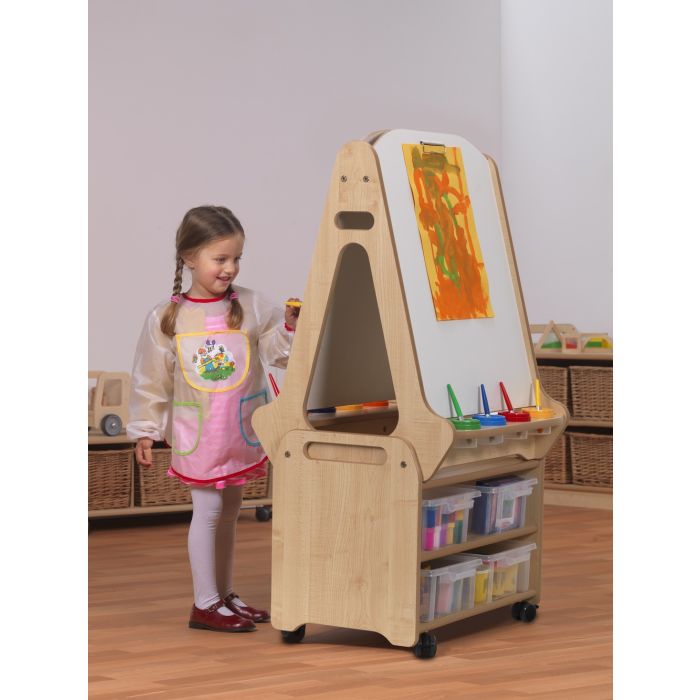 Double Sided 2in1 Easel With Stand/Storage