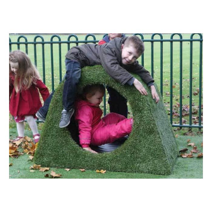Grass Crawl Circular Tunnel