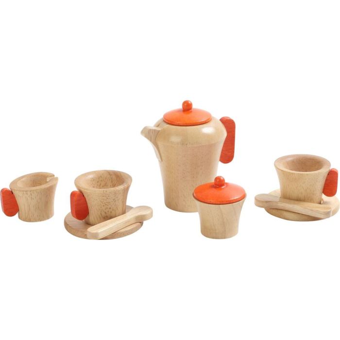Wooden Tea Set