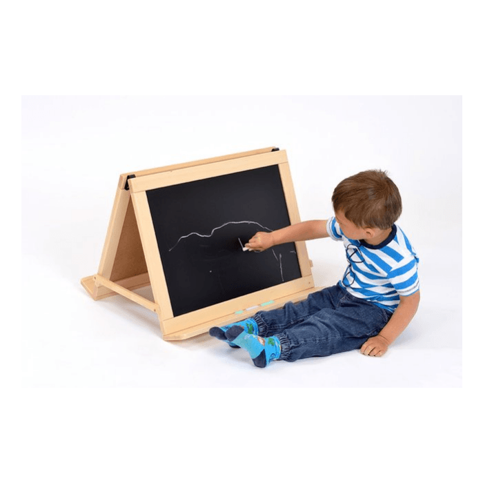 Table Top/Floor Double Sided Mobile Easel
