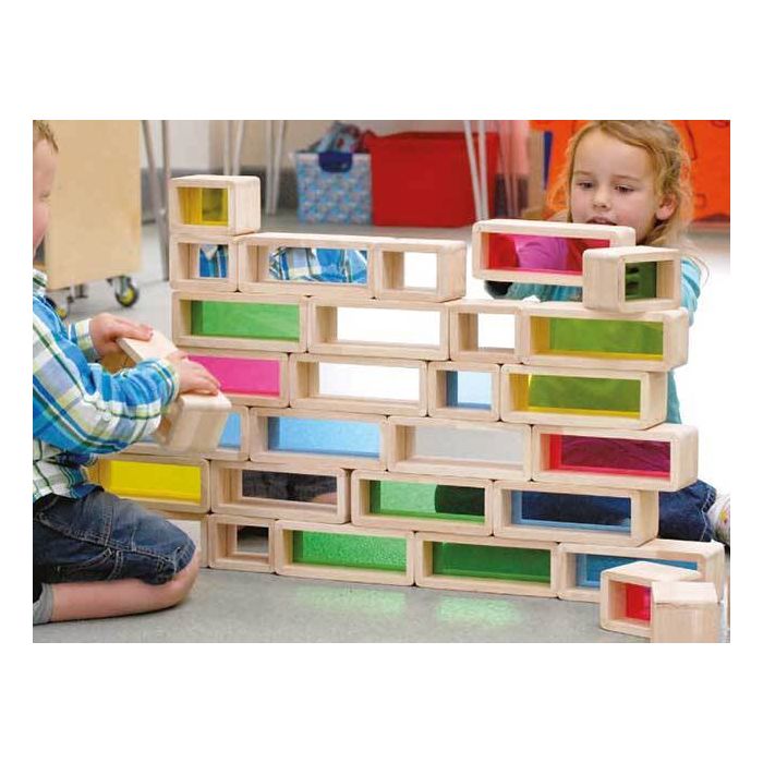 Rainbow Bricks - Pack of 36