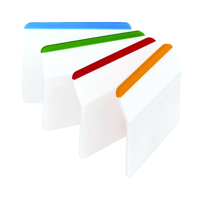 Post-It Standard Index Filing Tabs - Pack of 24