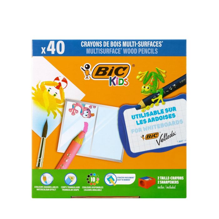 BIC Multisurface Pencil - Pack of 40