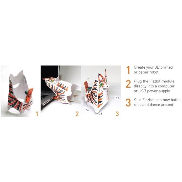 Kitronik Fizzbit Module - Create Your Own Vibrating Robot
