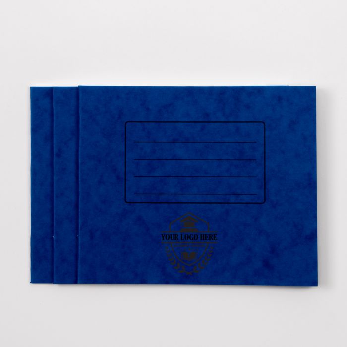  5.25" x 6.5" Exercise Book 32p- Blue - Pk 100