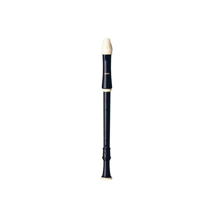 Aulos 211A Tenor Recorder - Brown and White
