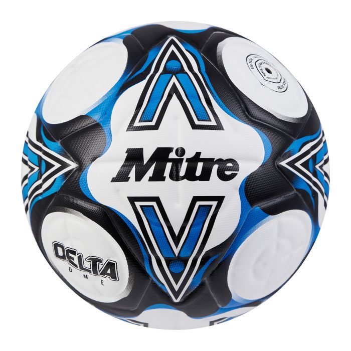 Mitre Delta One - White - Size 4 - Pack of 12 with Bag