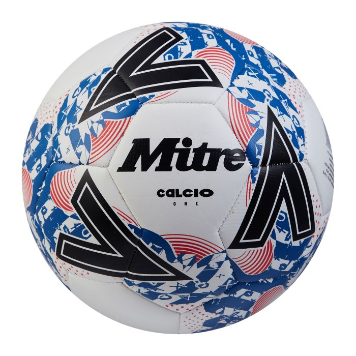 Mitre Calcio '24 Football - White - Size 4 - Pack of 12