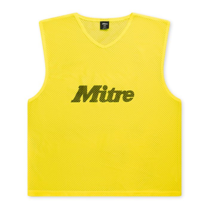 Mitre Pro Training Bib - Yellow - Small Senior (M-L)