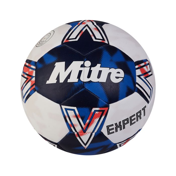 Mitre Expert Handball - White/Blue/Red - 2