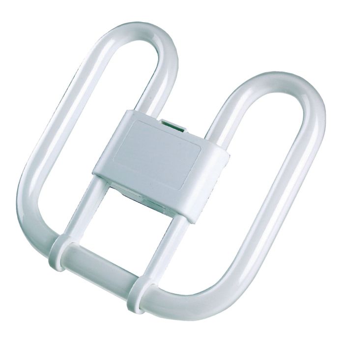Square Compact Fluorescent - 4 Pin 38W - White