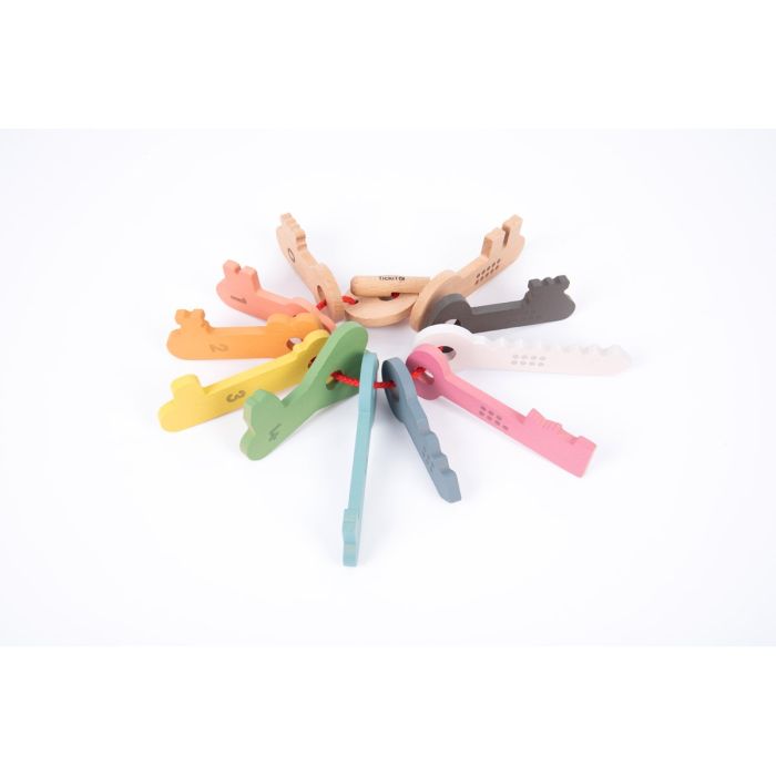 TickiT Rainbow Keys - Pack of 11