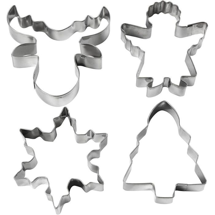 Christmas Cookie Cutters - Pack of 8