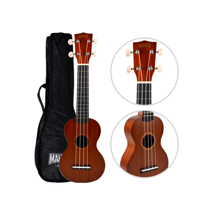 Mahalo Ukulele Java MJ1 Mahogany Finish