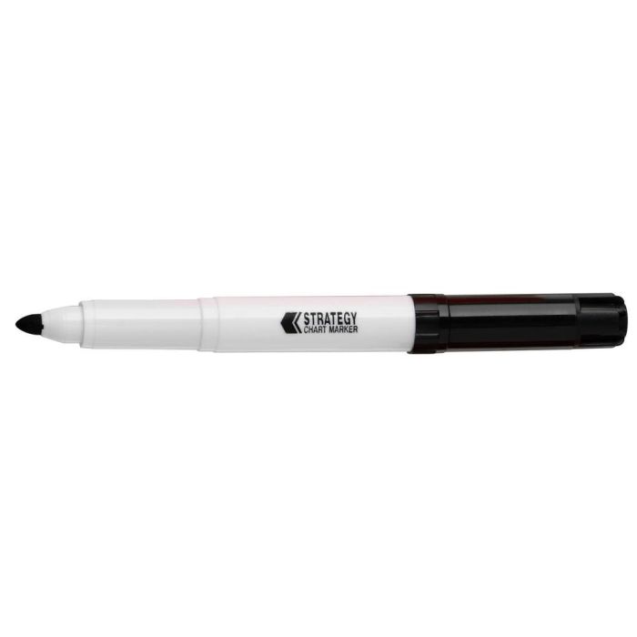 Flipchart Markers Black - Pack of 10