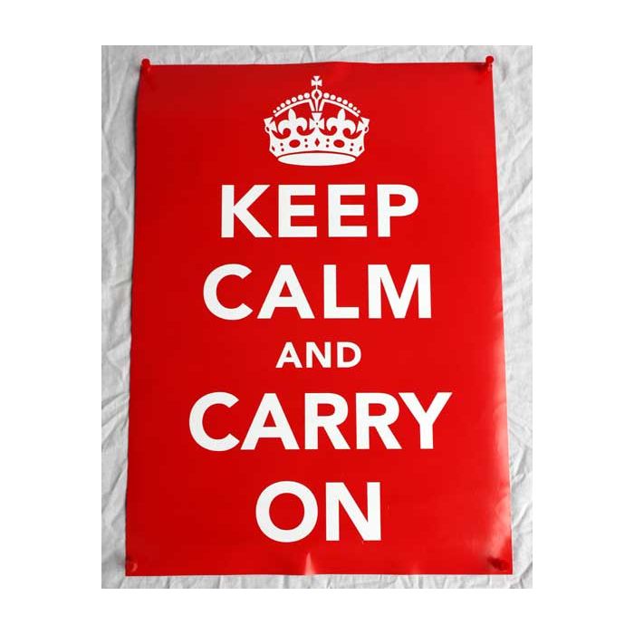 WW2 Keep Calm Poster
