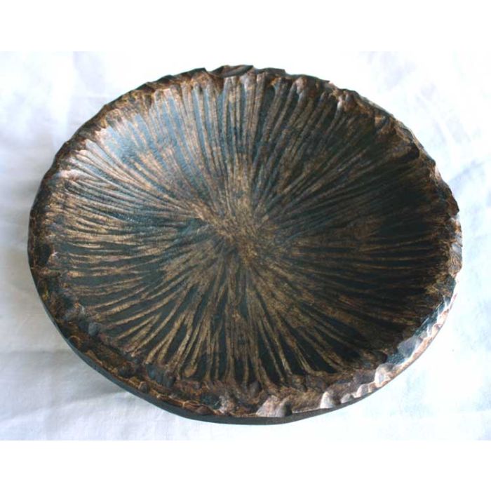 Carved Wooden Bowl