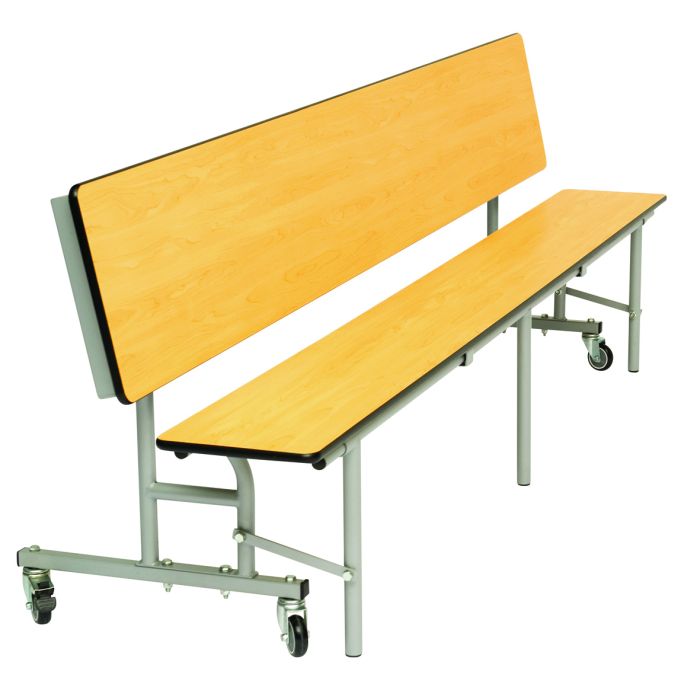 Convertible Mobile Folding Bench Unit - 14+Y - Maple