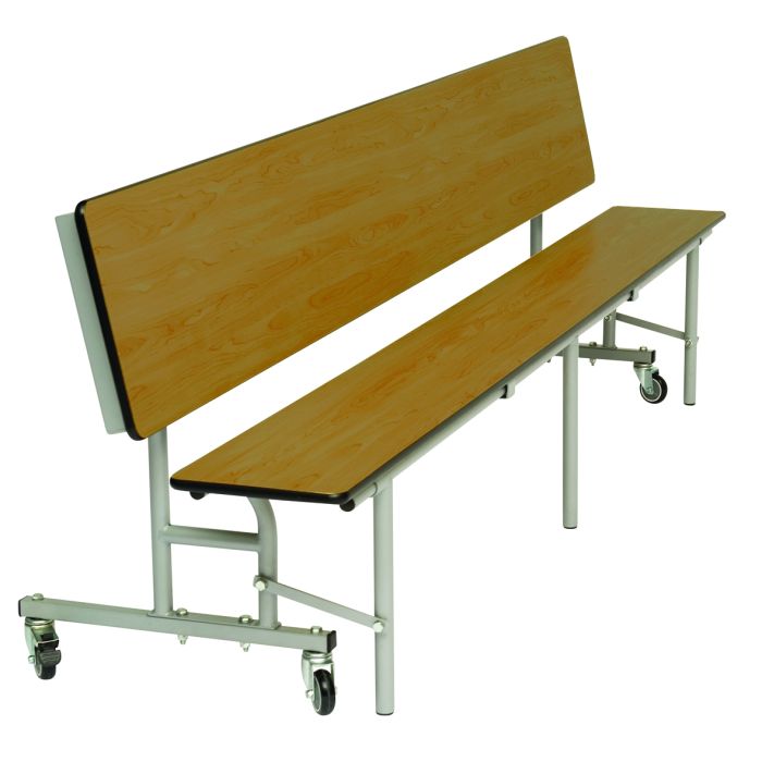 Convertible Mobile Folding Bench Unit - 11-14Y - Oak