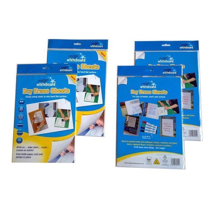 A4 Magic Whiteboard - Pack of 20