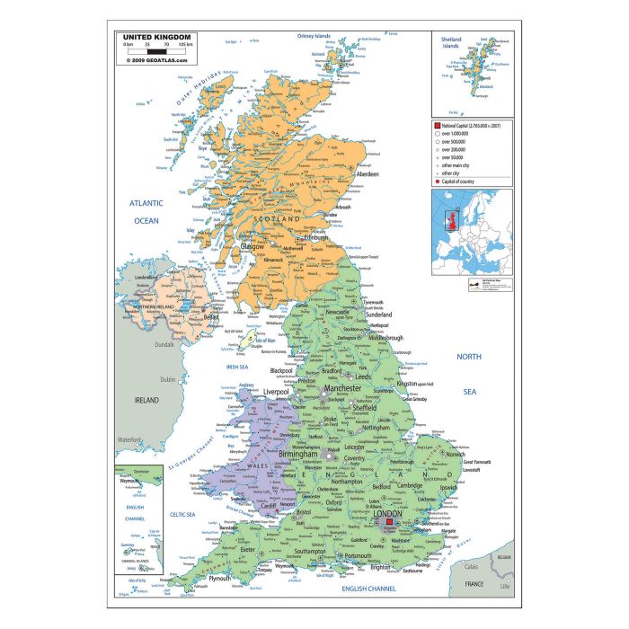UK Political Map 