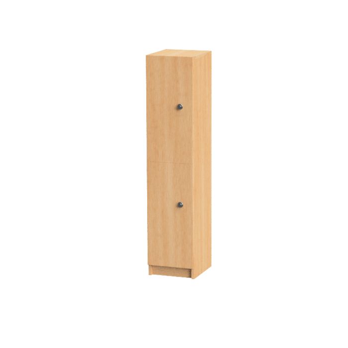 Wooden Lockers - 2 Door