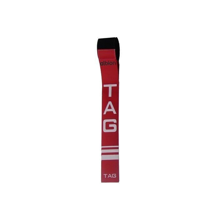 Albion Universal Tag Belts - Red - Pack of 10