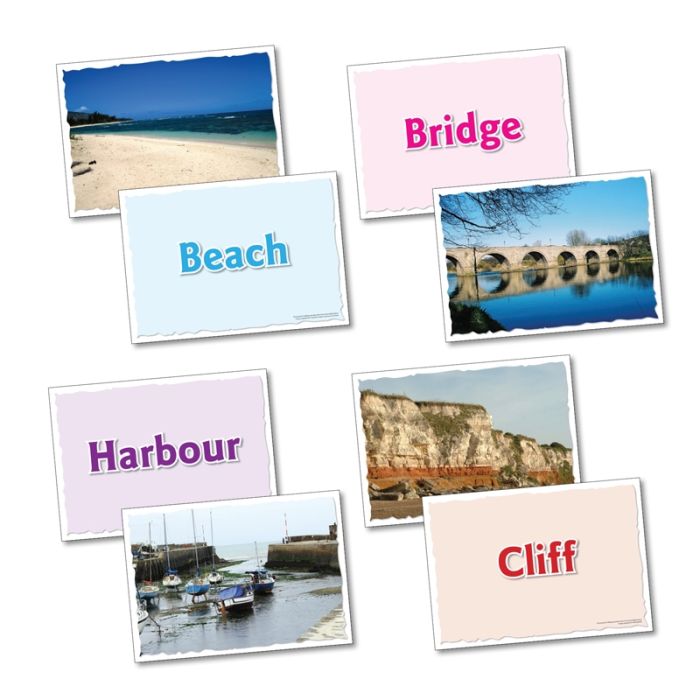 Physical or Human Features Cards