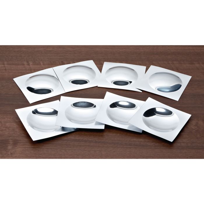 Concave/Convex Double-Sided Mirrors - 100 x 100mm - Pack of 10