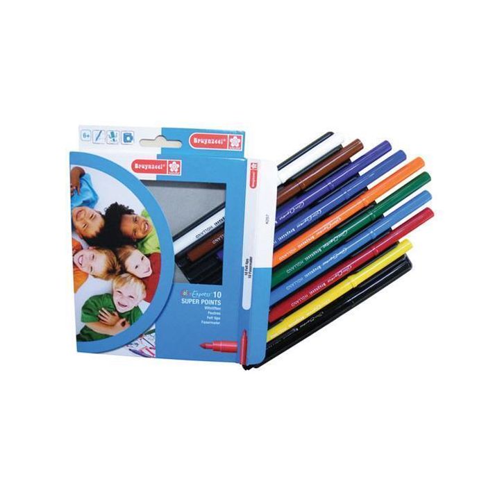Bruynzeel Colour Express Super Points - Pack of 12