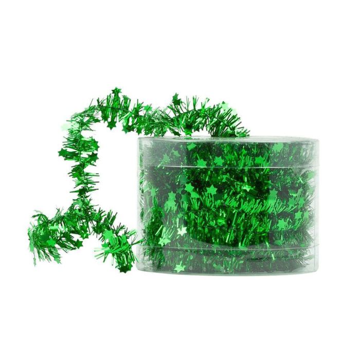 Tinsel Garlands - Green