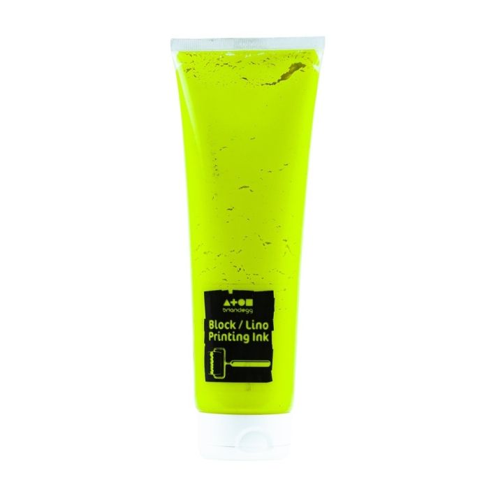 Block Printing Ink 300ml - Lemon