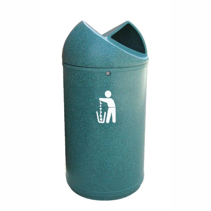 Twist Litter Bins with Tidy Logo