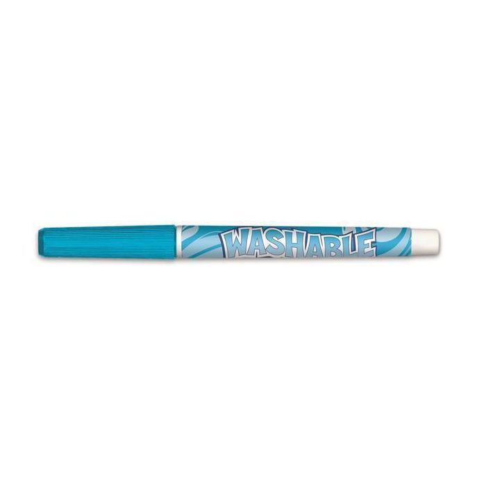Berol Washable Drywipe Whiteboard Pens Blue - Pack of 12